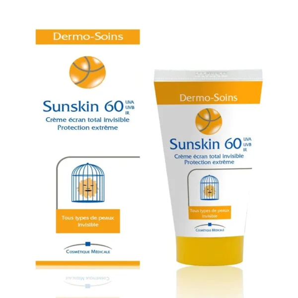 DERMO SOINS SUNSKIN 60 SUNSCREEN TUBE 50ML