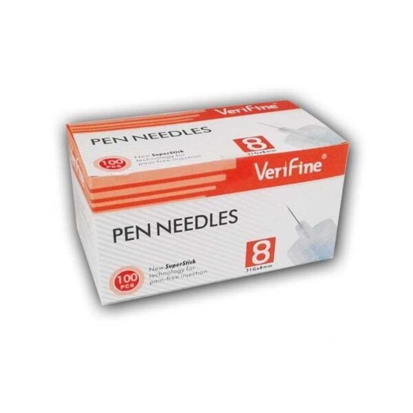 VERIFINE NEEDLE PN 8MM BOX OF 100