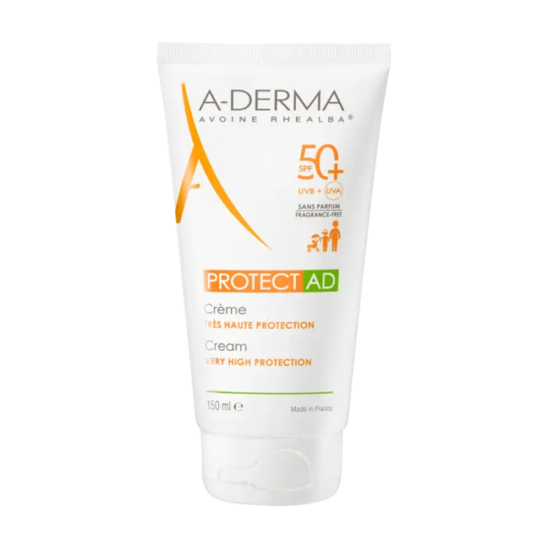 ADERMA PROTECT AD crème solaire SPF50+ - 150 ml